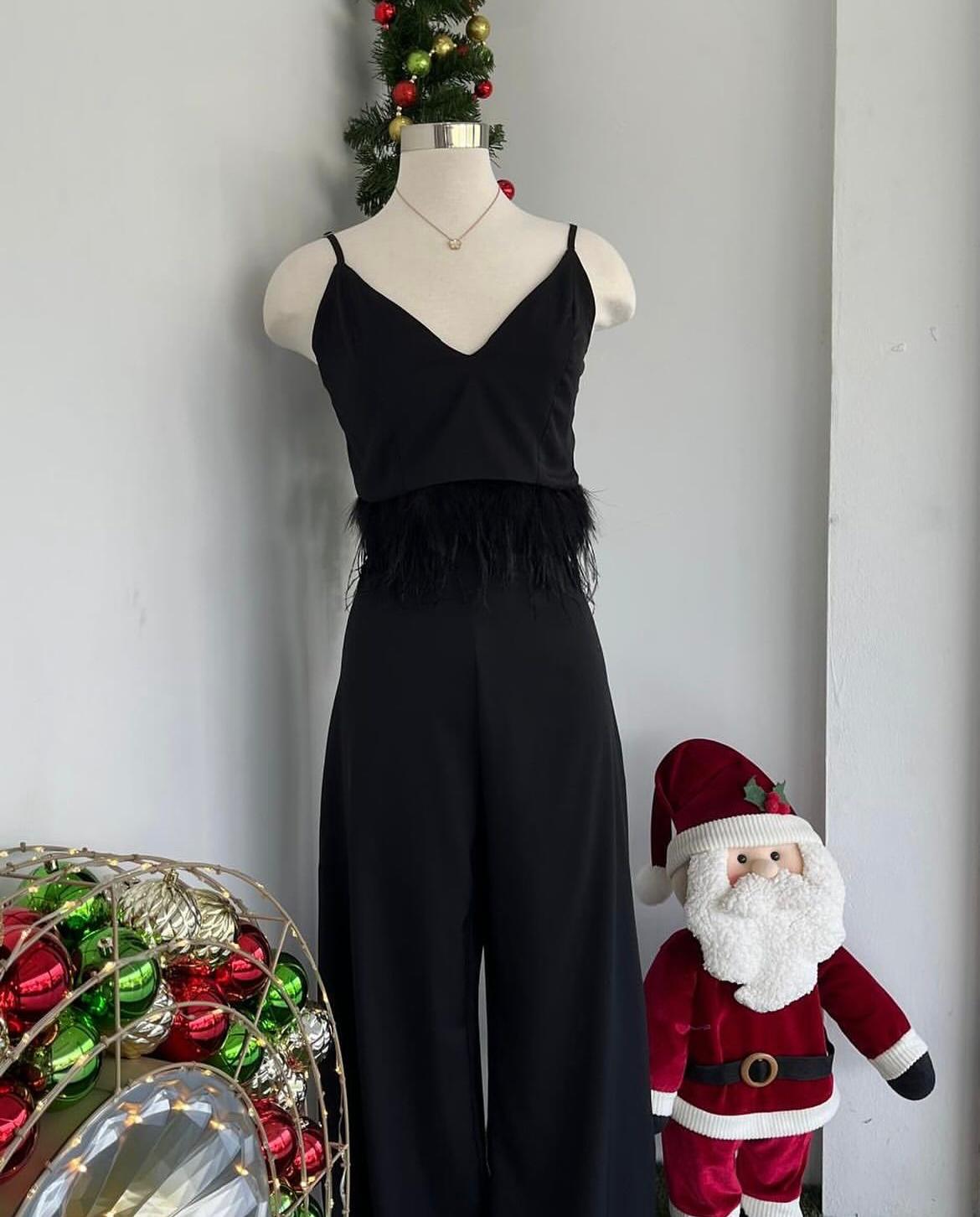 Red and Black Set Long Pant