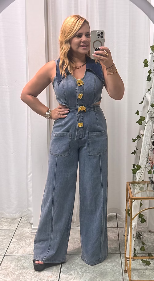 Denim Jumpsuit