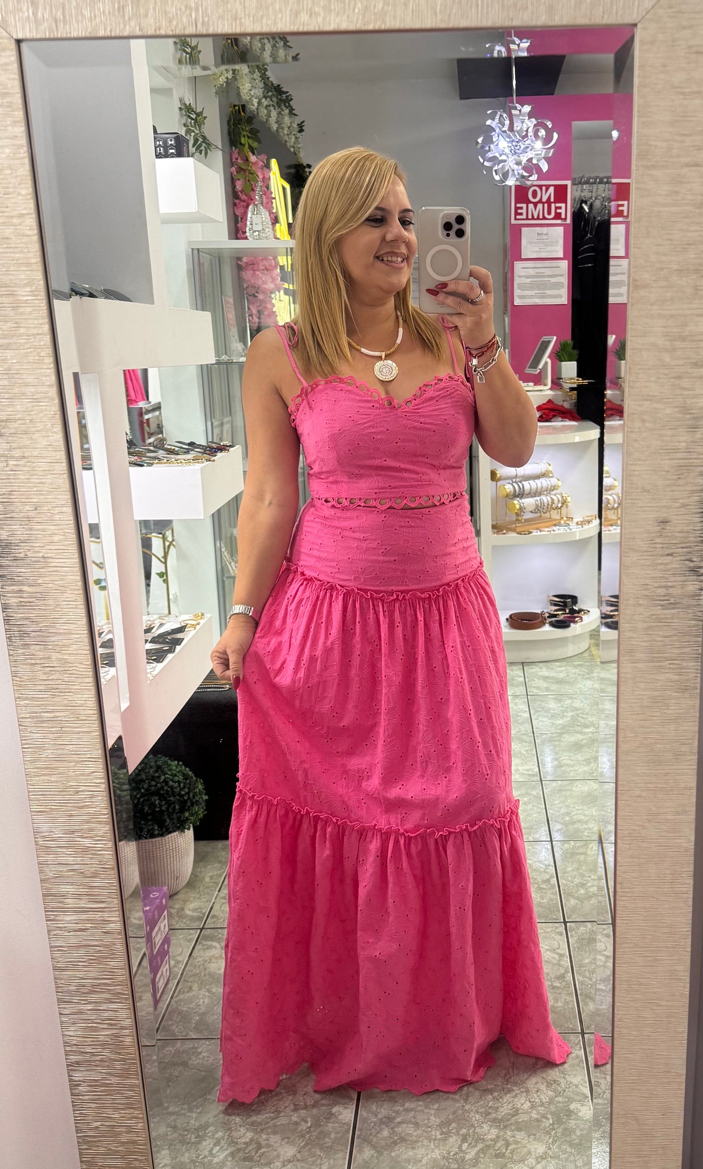 Embroidery Skirt Set