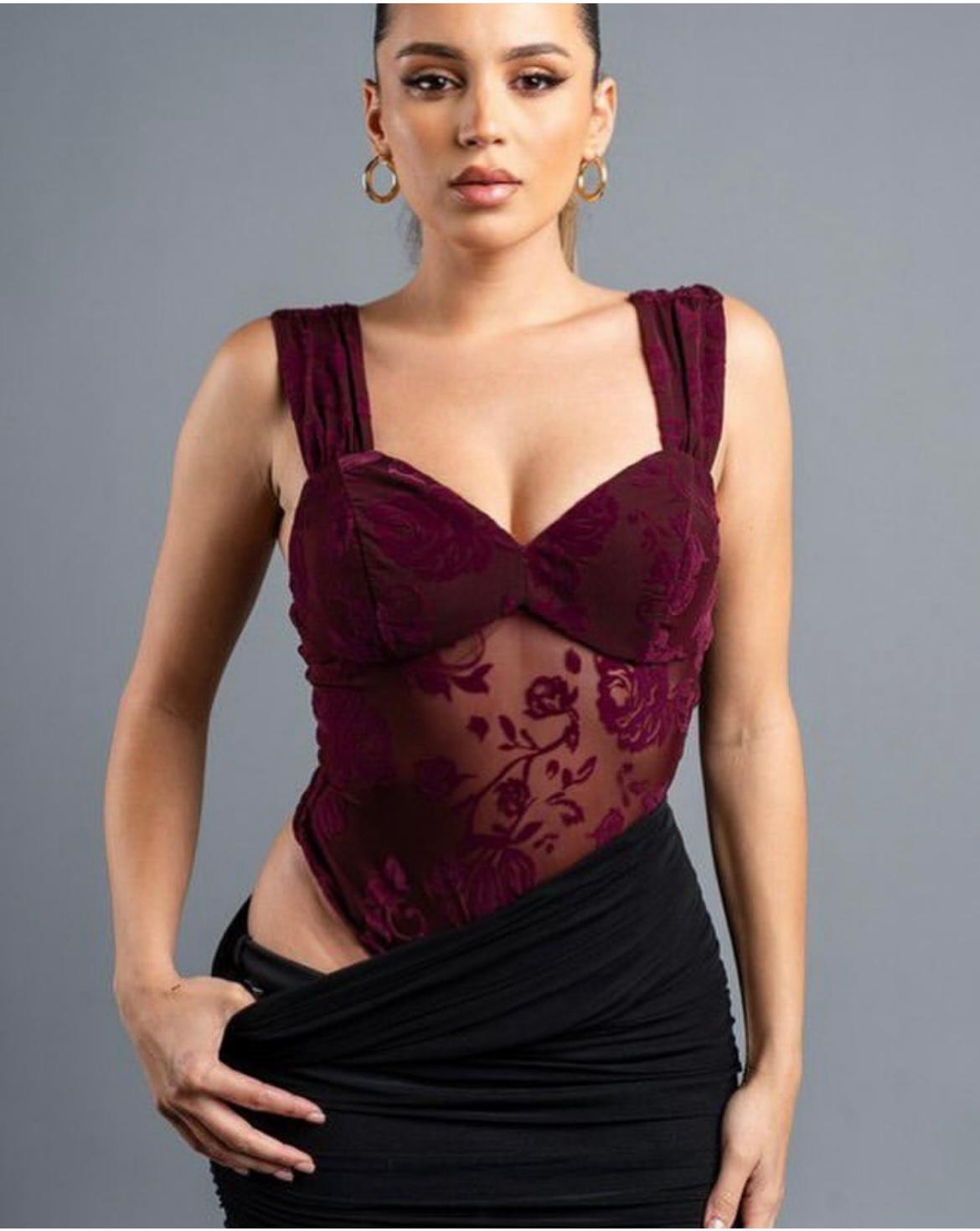 Sexy Bodysuit with Lace