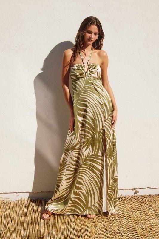 Tropical Maxi Dress
