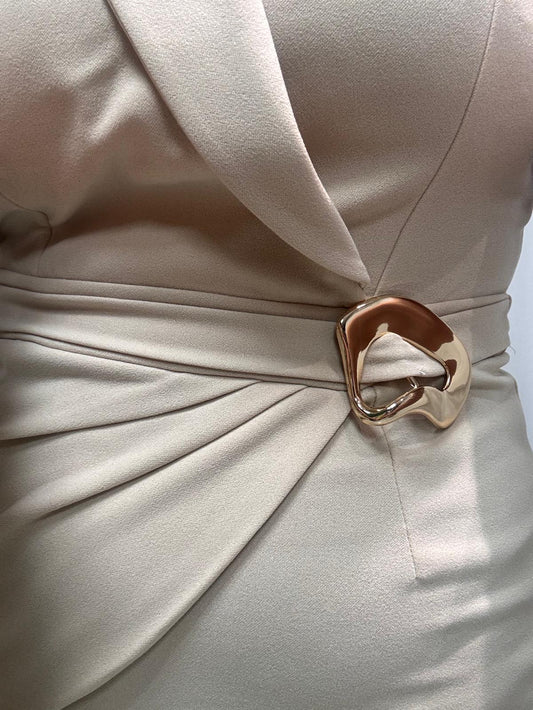 Elegant Stone Dress