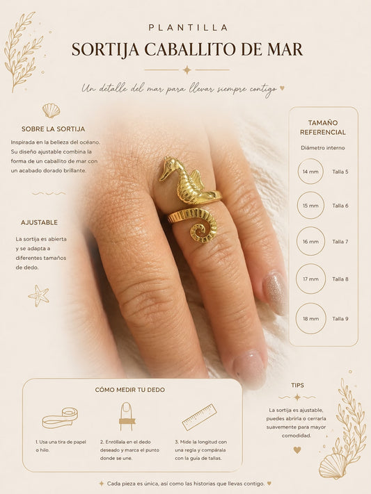 Sea Horse Ring