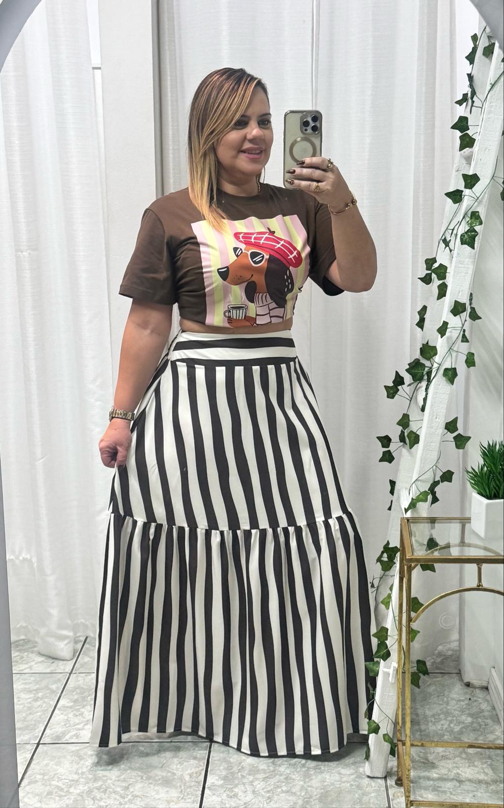 Elena Sausage Dog T-Shirt Overside