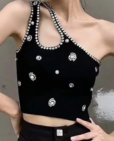 Silver Pearl Top