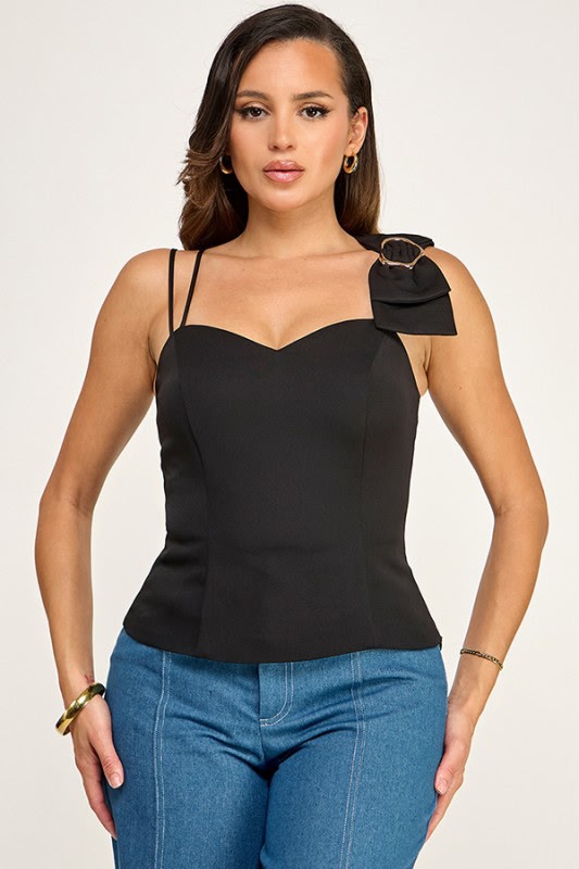 Shoulder Bow Top