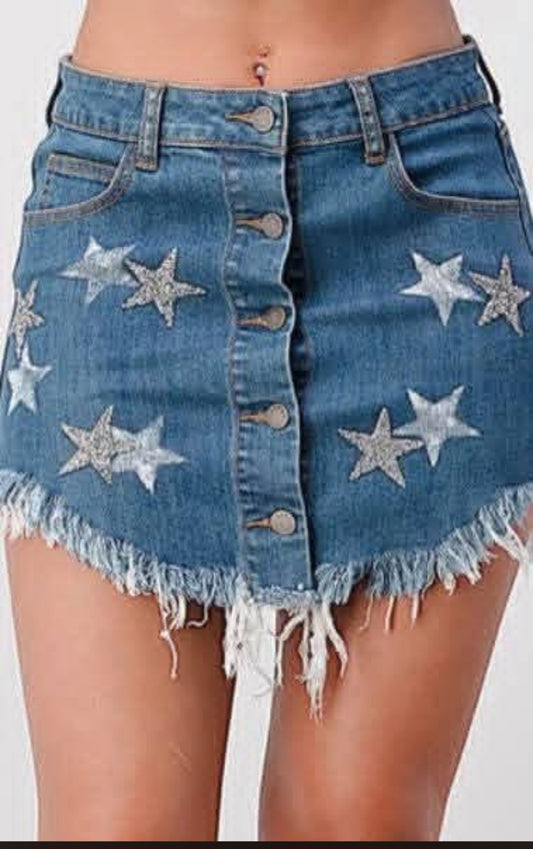 Skirt with Stars