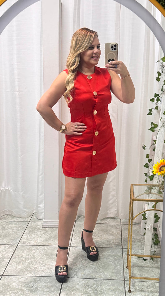 Sleeveless Mini Dress