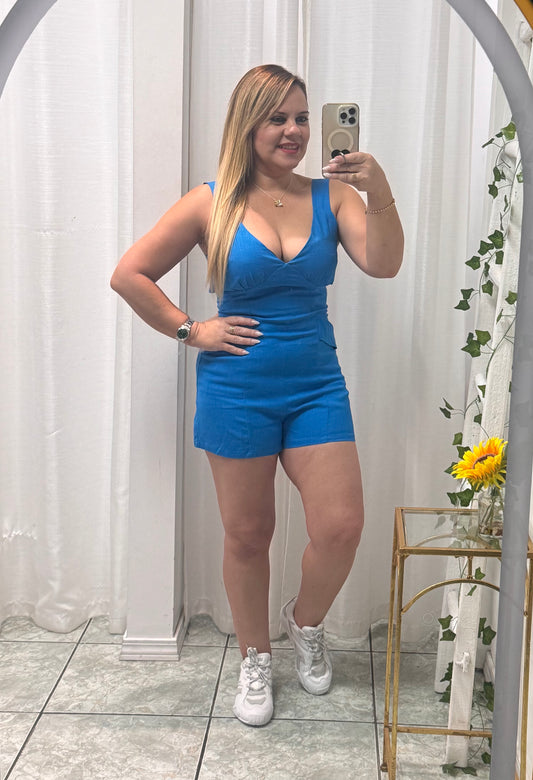 Blue Sky Romper