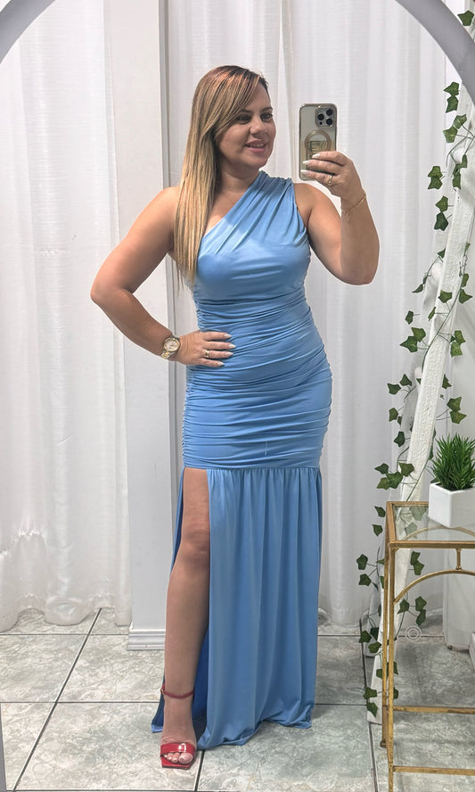 Asymetrical Sexy Long Dress