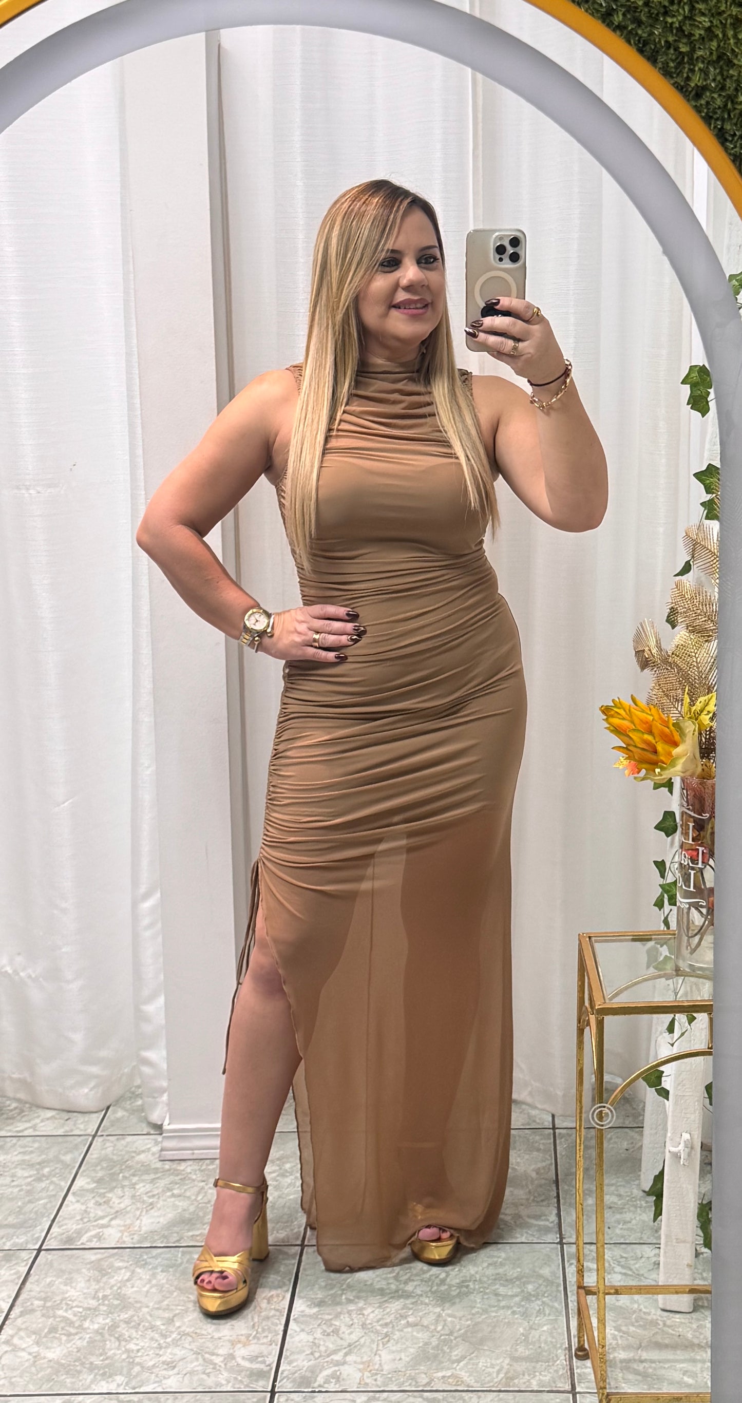 Aesthetic Sheer Dress