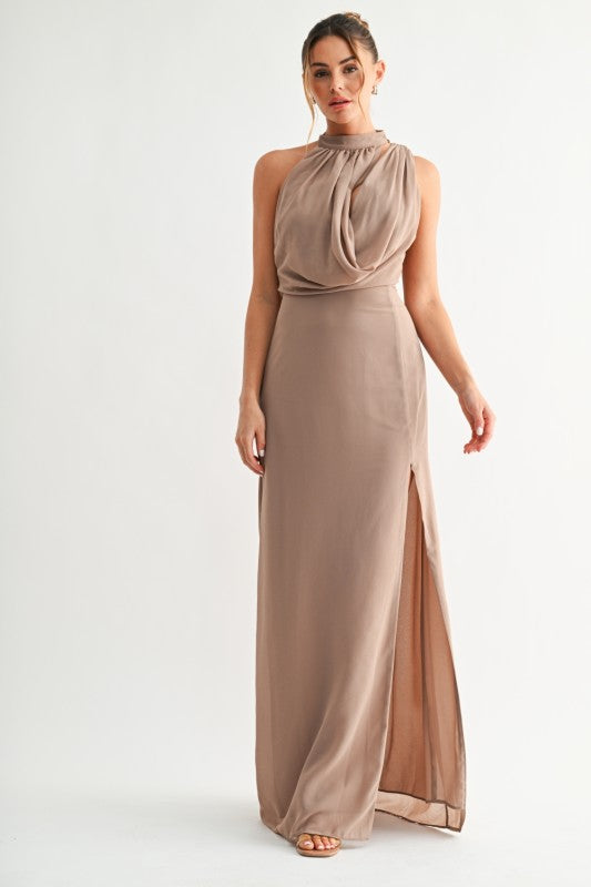 Eternal Grace Draped Gown