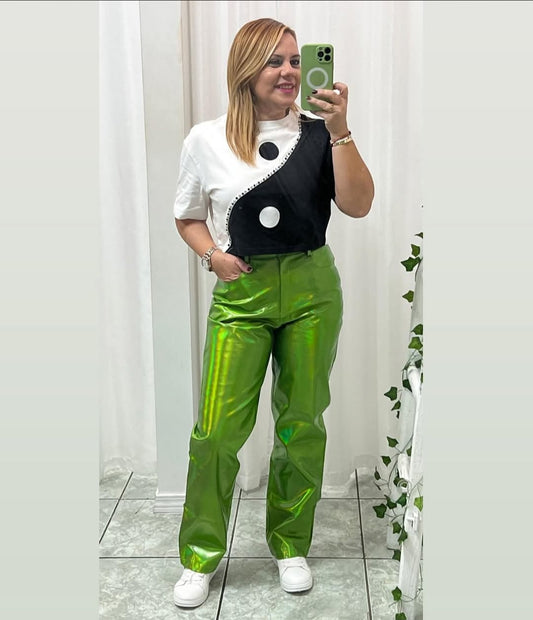 Metalic Pant