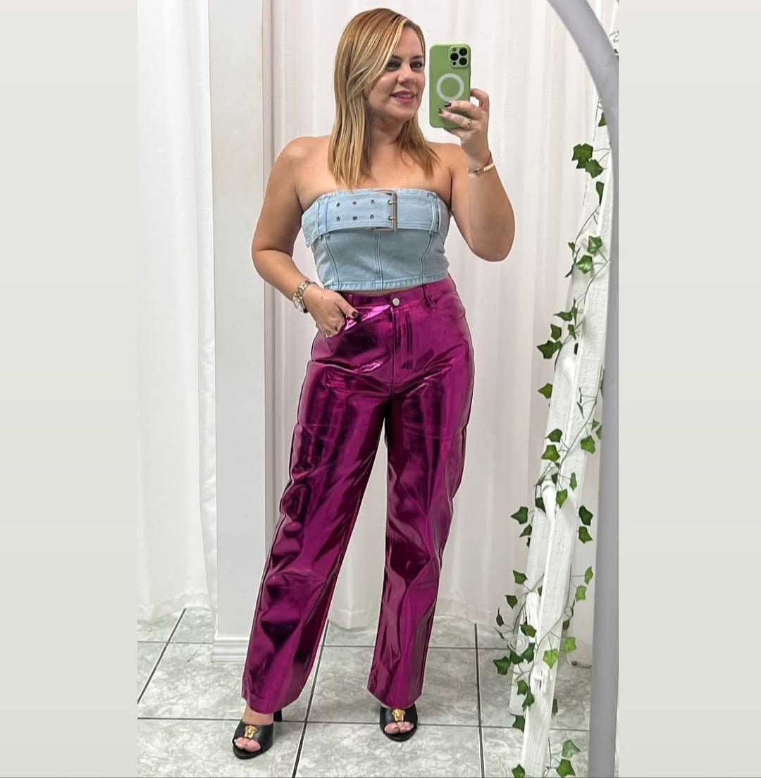 Metalic Pant