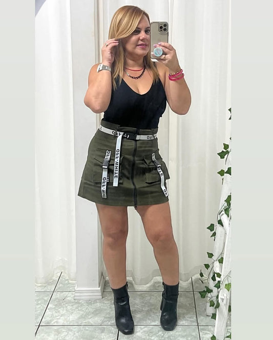 OFF White Skirt